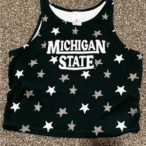 Michigan State Women's Star Print Tank Top